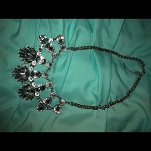 Fake diamond necklace